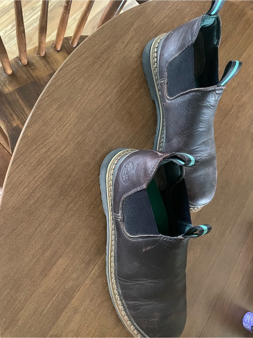 Men's 'Giant Romeo' Brown Leather Georgia Boot
